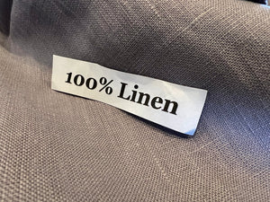 Purple Ash 100% Linen.  1/4 Metre Price