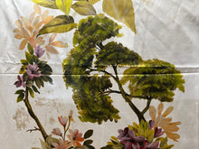 Load image into Gallery viewer, Bonsai Tropical Garden 79% Cotton 21% Silk Panel.    Panel Price