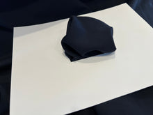 Load image into Gallery viewer, Midnight Navy Ponte 65% Rayon 30% Nylon 5% Spandex.  1/4 Metre Price