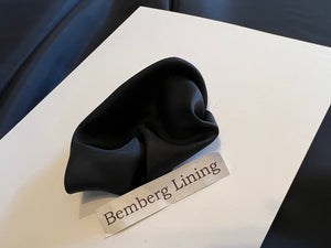 Dark Navy 100% Bemberg Lining.    1/4 Metre Price