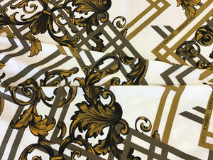Versace Gold Scroll Knit