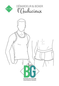 BG Sewing Patterns - The Bold (Tank Top & Boxer Briefs)