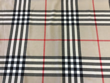 Load image into Gallery viewer, Tan Large Plaid Wool