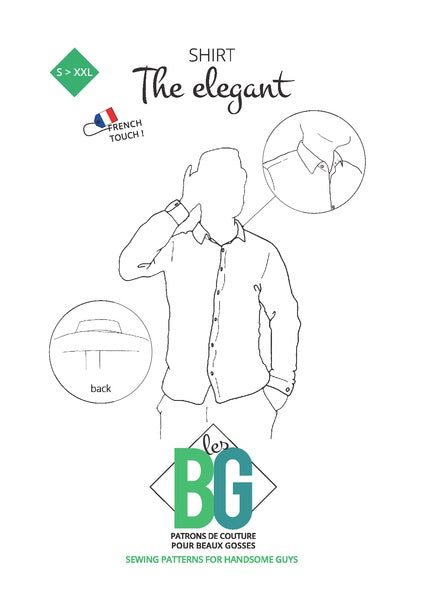 BG Sewing Patterns - The Elegant (Tailored Shirt)