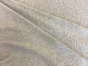 Grey Marl Knit 95% Cotton 5% Spandex