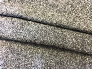 Grey 100% Boiled Wool     1/4 Meter Price