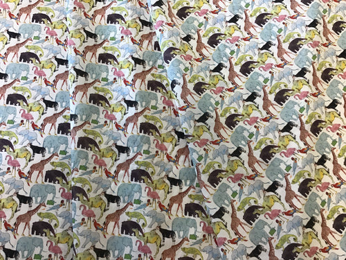 Liberty Tana Lawn “Queue for the Zoo” 03634160/F-CC