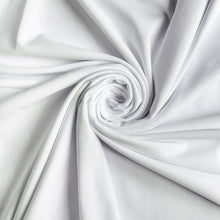 Load image into Gallery viewer, Optic White knit 2 way stretch. 95% Cotton 5% Elastane      1/4 Metre Price