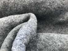 Load image into Gallery viewer, Grey 100% Boiled Wool     1/4 Meter Price