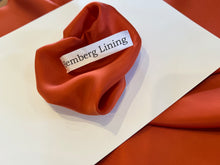 Load image into Gallery viewer, Cinnabar 100% Bemberg Lining.    1/4 Metre Price