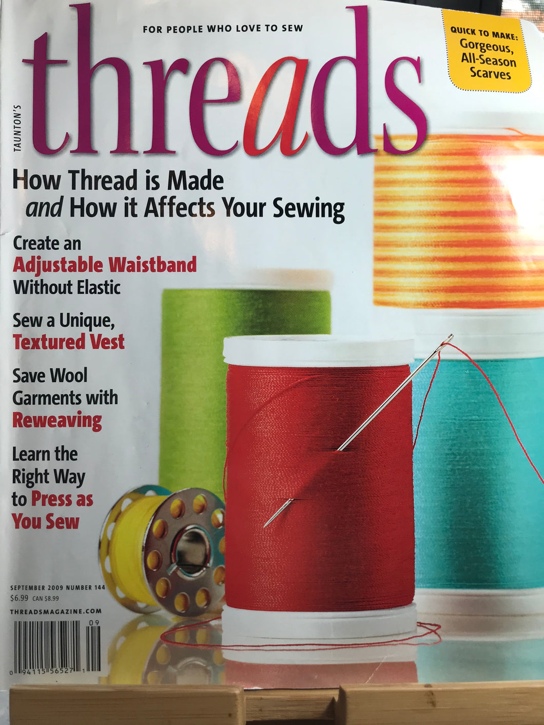 Threads Magazine Issue # 144 August 2009