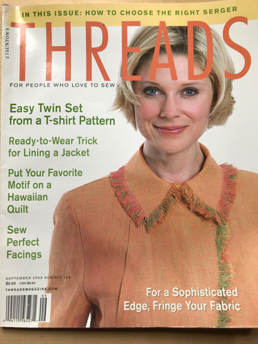 Threads Magazine #108  September 2003