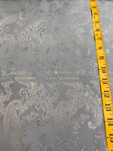 Load image into Gallery viewer, Baby Blue Viscose Paisley Lining.           1/4 Metre Price
