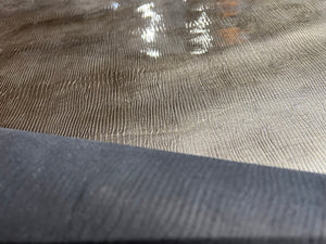 Grey Alligator Print  100% Leather Skins 90% 0ff      Price per Skin