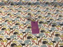 Load image into Gallery viewer, Liberty Tana Lawn Queue to the Zoo 100% Cotton.    1/4 Meter Price