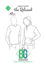 Load image into Gallery viewer, BG Sewing Patterns - The Relaxed (Sweatshirt / Hoodie)