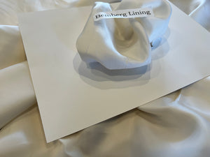 Bridal White 100% Bemberg Lining.   1/4 Metre Price