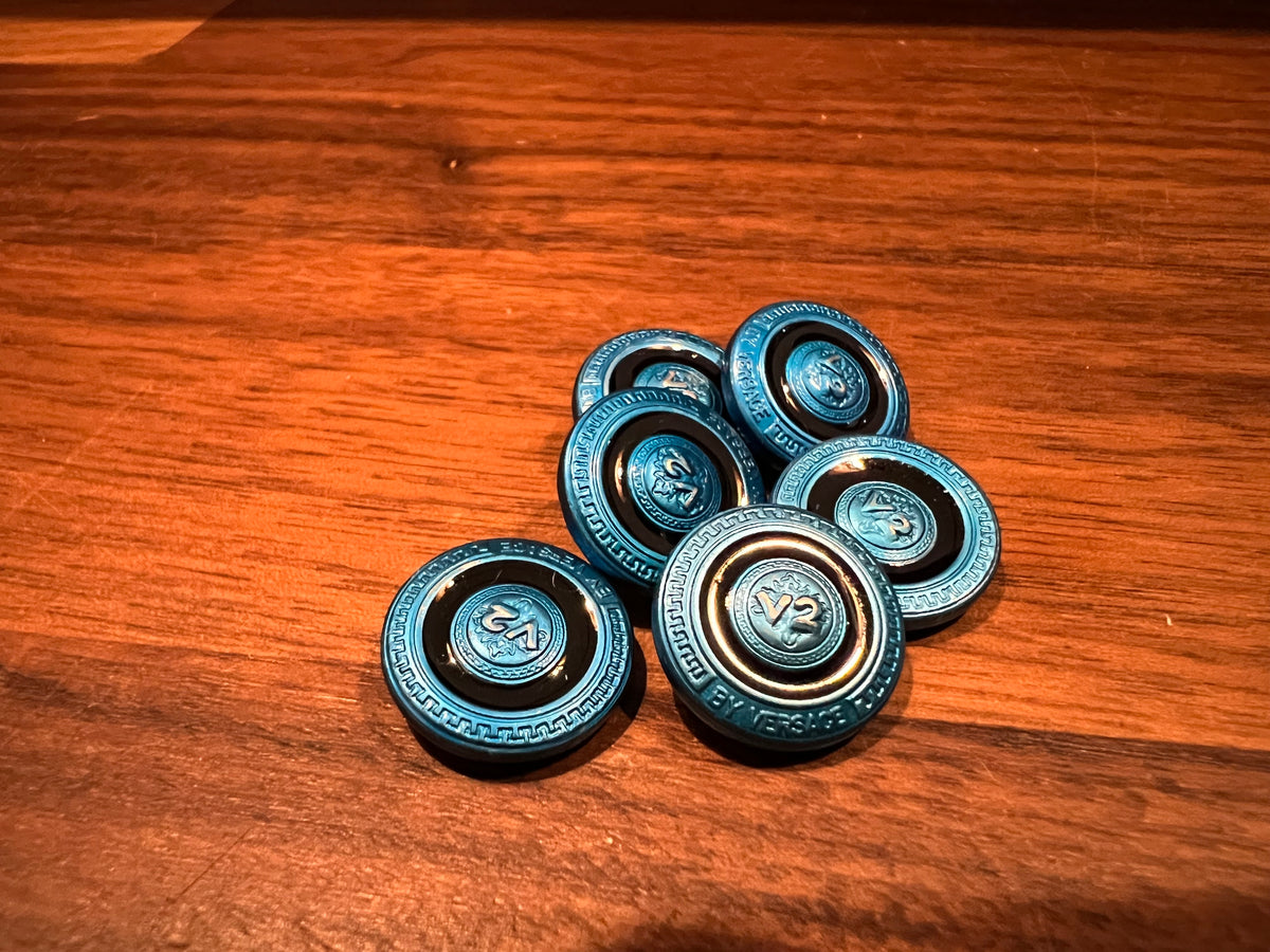 Exclusive Designer V2 Royal Buttons – Darrell Thomas Textiles