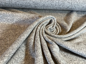 Recycled Brushed Jersey Shark Grey.  1/4 Metre Price