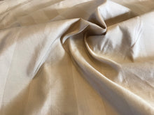Load image into Gallery viewer, # 8261-116 Sand Striped 100% Silk.     1/4 Metre Price