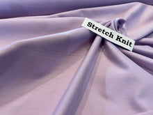 Load image into Gallery viewer, #1020 Light Lilac 95% Cotton 5% Elastane two way stretch  Remnant
