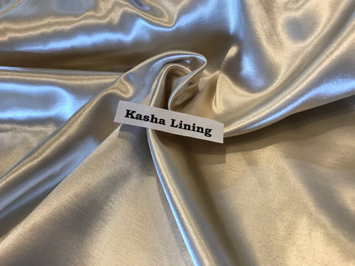 Cream Kasha Lining.   1/4 Metre Price