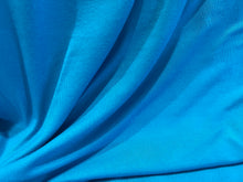 Load image into Gallery viewer, Bright Turquoise 95% Bamboo 5% Spandex     1/4 Meter Price