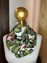 Load image into Gallery viewer, Designer Fig Print 100% Silk Scarf