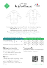 Load image into Gallery viewer, BG Sewing Patterns - The Gentleman Coat *** French Version ***