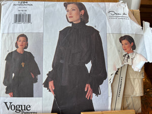 Vintage Vogue #1284 Size 14-16-18