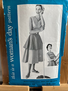 Super Rare Vintage Woman's Day Pattern #5066 Size 16