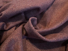 Load image into Gallery viewer, Pink 100% Wool Tweed.   1/4 Metre Price