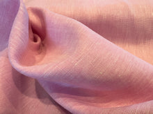 Load image into Gallery viewer, Pink Flecked 100% Handkerchief Linen.  1/4 Metre Price