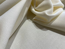 Load image into Gallery viewer, Ivory 100% Wool Double Crepe   1/4 Meter Price